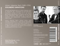 Johann Sebastian Bach:  Goldberg Variations