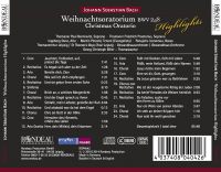 Johann Sebastian Bach:  Weihnachtsoratorium Highlights