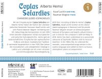 Alberto Hemsi  Coplas Sefardies Vol. 1