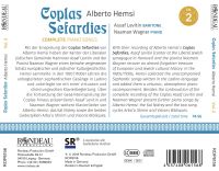 Alberto Hemsi  Coplas Sefardies Vol. 2