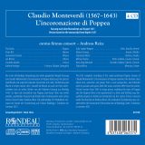 Claudio Monteverdi L'incoronazione di Poppea