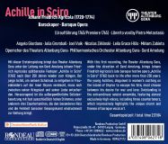 Johann Friedrich Agricola – Achille in Sciro