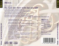 Johann Sebastian Bach:  Wo Gott der Herr nicht bei uns hlt