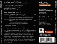 Ruhm und Glck -  Kantaten BWV 36a & 66a