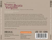 Alessandro Scarlatti:  Vespro della Beata Vergine