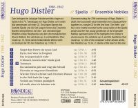 Sjaella & Ensemble Nobiles:  Hugo Distler (1908-1942)